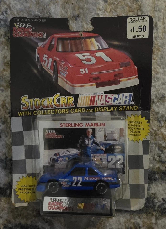 #22 Sterling Marlin Racing Champions 1/64 (1991) - Imagem 1 de 1