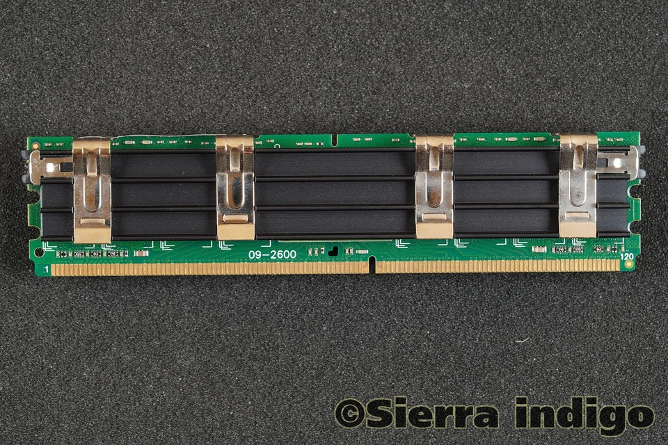 Transcend 2G 2Rx8 DDR2 800 FB Apple Mac Pro 2GB FBDIMM Memory RAM - Image 1 of 1