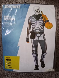 Fortnite Skull Trooper Halloween Costume NEW Size Adult Small - Picture 1 of 2