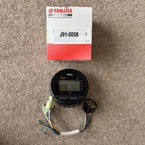 Yamaha Outboard Digital Gauge Taco Tachometer 6Y5T-C1 - 2 & 4 Stroke - 0 Hours - Picture 1 of 6