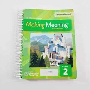 Making Meaning Grade 2 Teacher's Manual Third Edition 2015 CCC Homeschooling - Picture 1 of 11