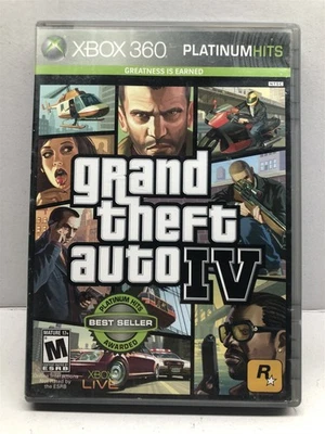 Grand Theft Auto 4 IV (Xbox 360, 2008) Completo Probado Funcionando - Envío Gratis Foto 1 de 4