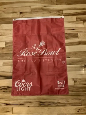 Rose Bowl Americas Stadium COORS LIGHT stadium Banner NCAA - Image 1 of 4