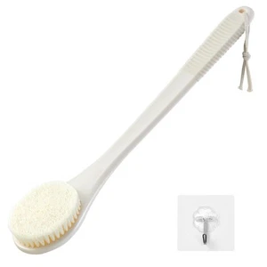 Back Scrubber For Shower Shower Body Brush For Cleaning With Long Handle For Sho - Picture 1 of 7