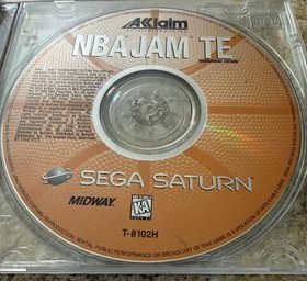 NBA JAM Tournament Edition SEGA SATURN Basketball T.E. Disc Only NOT Tested