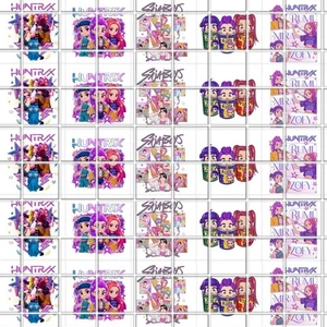 Juego de 50 calcomanías para arte en uñas K Pop tobogán acuático JH - Imagen 1 de 11
