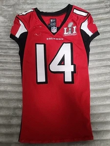 #14 Eric Weems Atlanta Falcons NFL Game-Issued SUPER BOWL TRIKOT - Bild 1 von 6