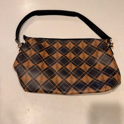 Davis & Town The Cats Meow 2-in-1 Purse Only inner purse with cats and yellow in - Image 1 of 4