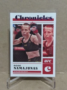2023 Panini Chronicles UFC Viola #42/49 Rose Namajunas - Foto 1 di 2