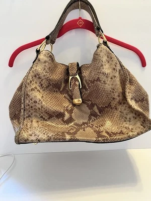 G.I.L.I. Bolsa tote Got It Love It couro marrom  - Imagem 1 de 4