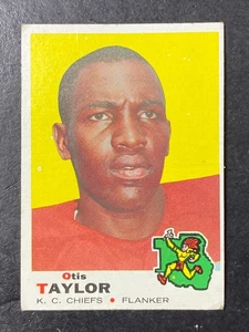 1969 Topps - Otis Taylor #191 *Pliegue* - Imagen 1 de 2