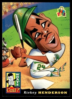 1994 Upper Deck Fun Pack Rickey Henderson Oakland Athletics #213 - Image 1 of 2