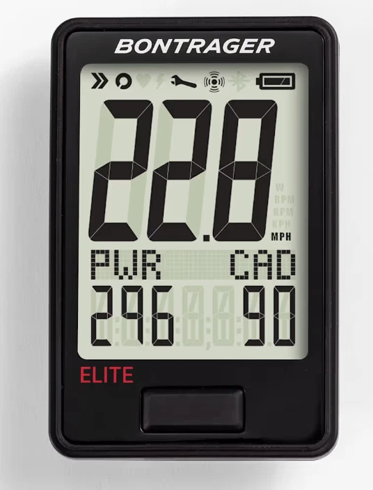 BONTRAGER RIDEtime Elite Cycling Computer BLACK Digital Wireless $74.99 - Image 1 of 4