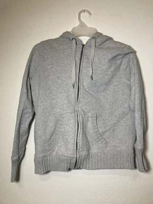Vintage Faded Glory Zipper Front Hoodie Medium  (8-10) Gray Women’s Jacket - Image 1 of 4