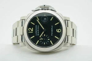 Panerai Luminor Marina Automatik 40mm PAM00048 PAM 00048 schwarzes Zifferblatt 10709 - Bild 1 von 1