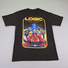 Logic Shirt Mens Small Black The Incredible True Story Crewneck Hip Hop Rap TEe