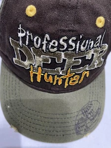 Bass Pro Shops -Professional Deer Hunter-Toddler/Kid Factory “Distressed” Cap - Picture 1 of 4