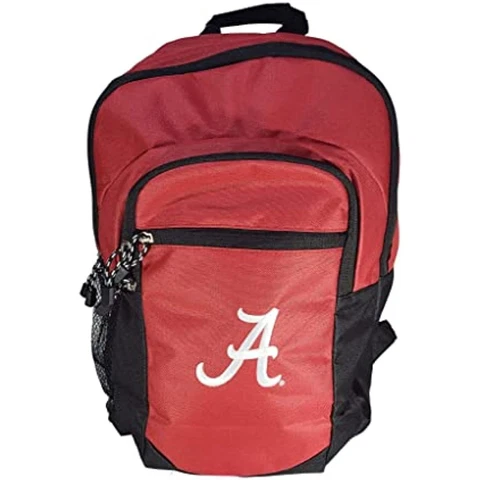 Officially Licensed NCAA "Warning" Backpack (Alabama Crimson Tide) Cover