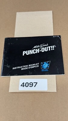 Mike Tyson’s Punch Out - Nintendo NES- Manual Only **NO GAME! - Imagen 1 de 4