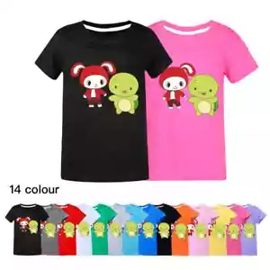 T-shirt JJ Mikey Maizen stampa streetwear ragazzi ragazze casual moda bambini - Foto 1 di 38