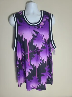 WeSC L Scoop Paradise Lost Graphic Print Mesh Tank Top Basketball Jersey *read* - Image 1 of 4