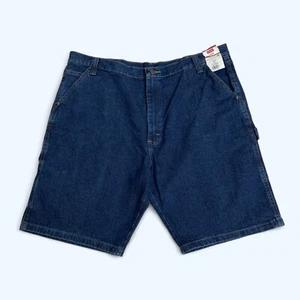 Wrangler Carpenter Premium Qualität dunkelblau Denim Shorts W42" - Bild 1 von 8