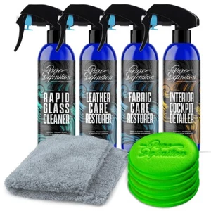 Car Interior Cleaning Kit Glass Leather Fabric Cleaner Detail Pure Definition - Picture 1 of 5