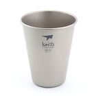 Keith Titanium Beer Cup Ultralight Camping Mug 350ml-450ml