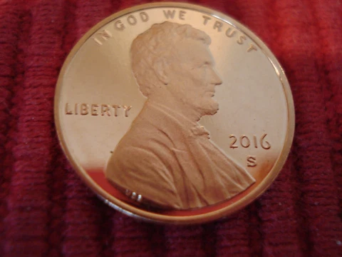 2016 s Lincoln Gem Proof Cameo Shield Penny Cover
