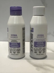 Biolage Hydra Source Shampoo and Conditioner Set 1.7 oz Each Travel Size - Picture 1 of 2