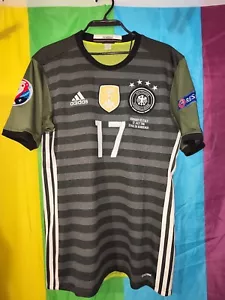 Adidas Deutschland 2016/2017 #17 Boateng Away Fußball Trikot Herren Gr. S/M - Bild 1 von 10