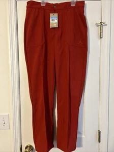 Air Jordan Nike Woven Active Pants Women’s Medium Red/Burnt Orange NWT - Picture 1 of 5