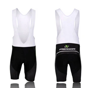 Pantalones Cortos Mérida Green Fire Bib para Hombre Gel Acolchado Bicicleta Ciclismo Pechos Ajustados Coolmax - Imagen 1 de 12