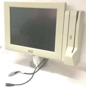 WINCOR NIXDORF BA72A BA72A-LC-DISPLAY POS PANTALLA TÁCTIL BLANCO / BEIGE, GWO DE TRABAJO - Imagen 1 de 4