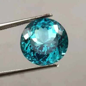 Natural Flawless Bi-Color Parti Sapphire 4.90 Ct CERTIFIED Rare Loose Gemstone. - Bild 1 von 4