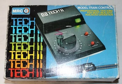 MRC TECH II RAILPOWER 1400 MODEL TRAIN CONTROL WITH THE ORIGINAL BOX - TESTED! - Image 1 of 4