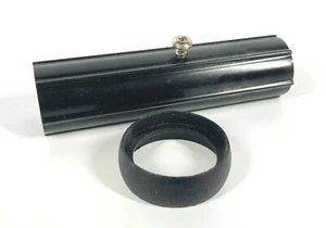Westbury Aluminium Handgeländer 4" Verbindung mit Kragen 72103TBK schwarz - Bild 1 von 2