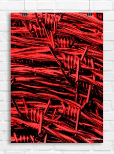 Poster Abstract Art - Author’s Photography - 70x100 cm/27x39 inch - Foto 1 di 8