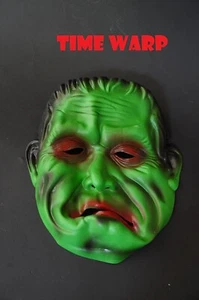 HALLOWEEN FRANKENSTEIN MONSTER ADULT LATEX FACE MASK - Picture 1 of 2