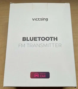'New' VicTsing BluetoothFM Transmitter Wireless In Car Radio Transmitter w USB - Picture 1 of 1