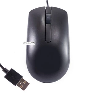 Dell Optical Mouse Model MS116p Black Usb Wired - Picture 1 of 6