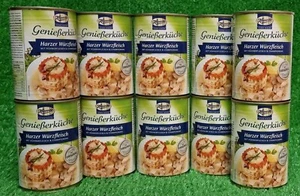 (12,12€/kg) 10x Keunecke Harzer WÜRZFLEISCH für Mikrorwelle (10x400g) Versand0€ - Bild 1 von 12