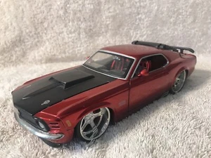 Jada Toys Die-Cast Car 1970 MUSTANG BOSS #90211 Scale 1:24 RED VHTF! - Picture 1 of 11