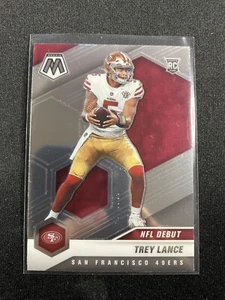 2021 Panini Mosaic NFL Debut Trey Lance RC Rookie San Francisco 49ers #244 - Picture 1 of 2