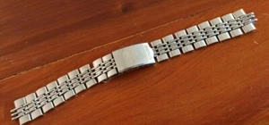 VINTAGE SEIKO STAINLESS STEEL STRAP VINTAGE REPLACEMENT - Picture 1 of 4