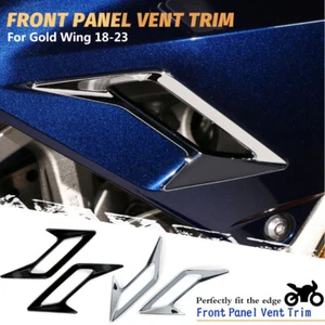 1 Pair Front Fender Vent Trim Accent Air Intake Cover Cap Decal for Honda GL1800 - Picture 1 of 17