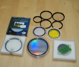 Filters Bundle (18) + mechanical shutter release timer, hotshoe range finder - Picture 1 of 6