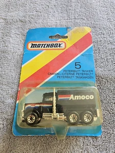 Vintage Matchbox 1983 5 Peterbilt Tanker - Picture 1 of 2