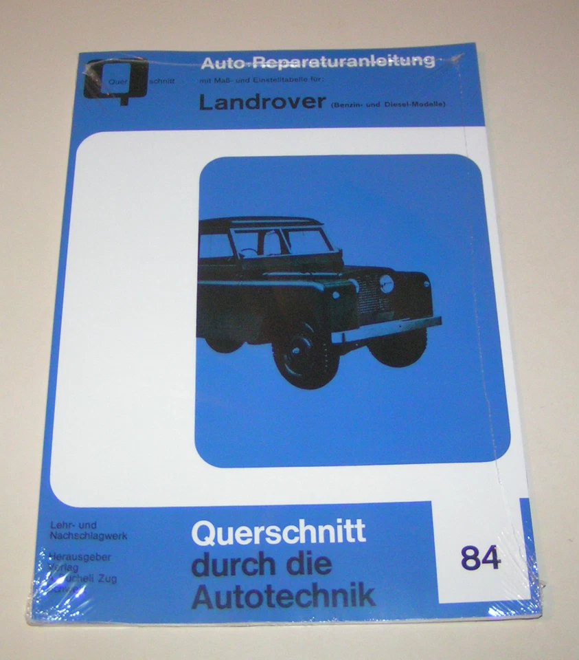 Manual De Reparación Landrover - Modelos De Gasolina Y Diésel - Desde 1958 - Imagen 1 de 1