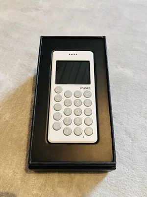 Punkt. MP01 minimalistisches Design Handy Mobiltelefon in Weiß - Bild 1 von 4